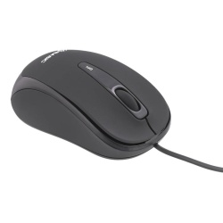 Mouse cu fir Tellur basic, mini, negru - Img 4
