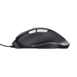 Mouse Trust Fyda cu fir 5000 DPI, negru - Img 4