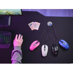 Mouse Trust GXT109W FELOX 6400 DPI, alb - Img 14