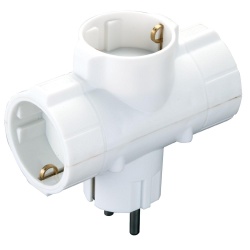 Multistecker 3xCEE7/3 16A 250V
