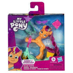 MY LITTLE PONY SUNNY STARSCOUT PE SCOOTER SET FIGURINA SI 4 ACCESORII - Img 1