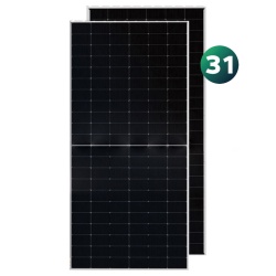 PALET 31BUC DE PANOURI FOTOVOLTAICE MONO 620W 2382X1134X35MM - Img 2