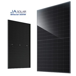 Panou fotovoltaic JA SOLAR Bifacial -Black Frame, 500w 23.2 Ron Timbru verde inclus