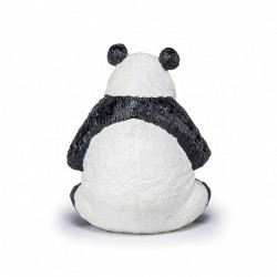 Papo figurina urs panda sezand cu pui in brate - Img 5