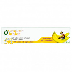PASTA DINTI GENNADENT JUNIOR BANANA 80ml VIVA NATURA
