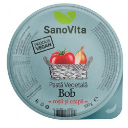 PASTA VEGETALA DIN BOB CU ROSII&CEAPA 100GR