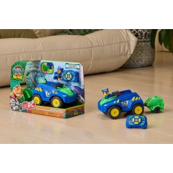 PATRULA CATELUSILOR FILMUL CU DINOZAURI SET VEHICUL DINO RC CU TELECOMANDA FIGURINA CHASE SI ACCESORII - Img 2