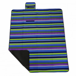 Patura picnic fleece 130x150 cm stripe - Img 3