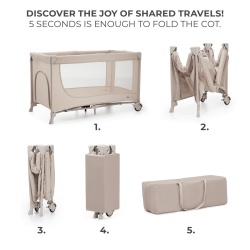 PATUT TRAVEL KINDERKRAFT JOY2, FARA ACCESORII, BEIGE - Img 3