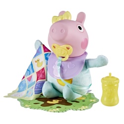 PEPPA PIG SET DE JOACA OINKS AND SNUGGLES PAPUSA EVIE INTERACTIVA CU ACCESORII - Img 7