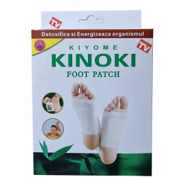 PLASTURI DETOXIFIANTI KINOKI 6CM*8CM 10BUC