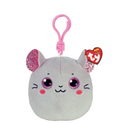 PLUS BRELOC TY 8.5CM SQUISHY BEANIES SORICEL CATNIP