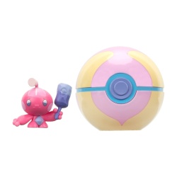 Pokemon - Set 2 figurine Clip n Go, Tinkatink with Heal Ball W18 - Img 2