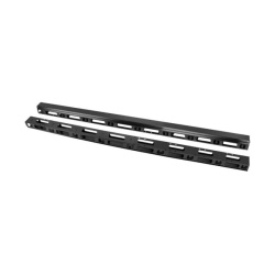 Poliță fixă 19" 42 U, 2 pcs , negru