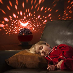 Proiector LED cu alimentare USB, model "Galaxy Stars" cu 9 moduri de afisare - Img 5