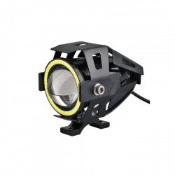 Proiector LED cu Lupa, Angel Eye ALB si Devil Eye RED, alimentare 12V, pentru Off-Road, ATV, SSV, UTV - Img 11