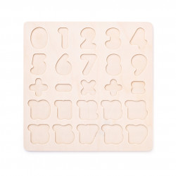 Puzzle din lemn - Matematica, numere - Img 2
