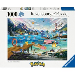 PUZZLE POKEMON VAPOREON SI MAREA CALDA 1000