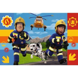 PUZZLE TREFL 100 POMPIERUL SAM MEREU DE AJUTOR - Img 2