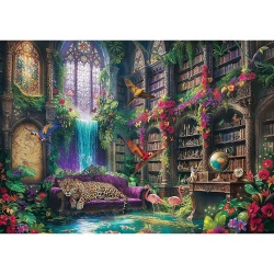 PUZZLE TREFL 1000 BIBLIOTECA MAGICA - Img 2