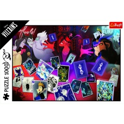 PUZZLE TREFL 1000 DISNEY VILLAINS DOAR CARTILE BUNE - Img 3