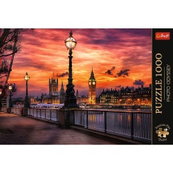 PUZZLE TREFL 1000 PREMIUM PLUS PHOTO ODYSSEY BIG BEN LONDRA - Img 3