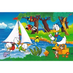 PUZZLE TREFL 160 DONALD DUCK AVENTURA PE LAC - Img 2