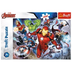 PUZZLE TREFL 200 AVENGERS RABUNATORII - Img 3