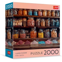PUZZLE TREFL 2000 COLECTIA SUA BORCANE DE BUCURIE CU POSTER INCLUS