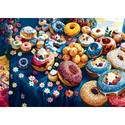 PUZZLE TREFL 2000 COLECTIA SUA GOGOSI COLORATE CU POSTER INCLUS - Img 2