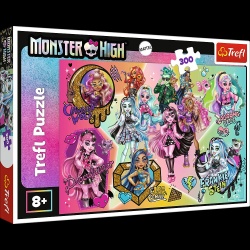 PUZZLE TREFL 300 MONSTER HIGH ZOMBI IN TOP - Img 1