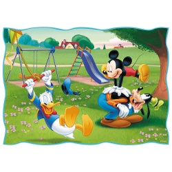 PUZZLE TREFL 4IN1 MICKEY MOUSE ZIUA DEOSEBITA - Img 4