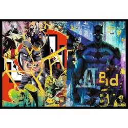 PUZZLE TREFL 4X250 BATMAN DC BATMAN IN ACTIUNE - Img 5