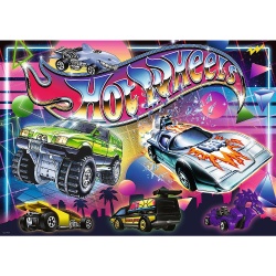 PUZZLE TREFL 500 HOT WHEELS ANII 80 - Img 2