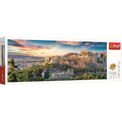 PUZZLE TREFL 500 PANORAMA ACROPOLIS ATENA - Img 1