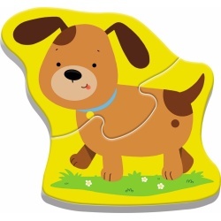 PUZZLE TREFL BABY CLASIC ANIMALE 8 PIESE - Img 3