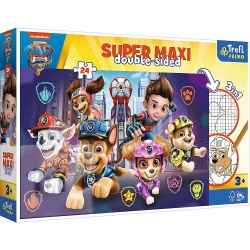 PUZZLE TREFL PRIMO 24 SUPER MAXI PATRULA CATELUSILOR ECHIPA CATEILOR - Img 1