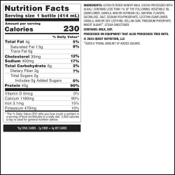 Quest Protein Milkshake Rtd, Milkshake Proteic Cu Aroma De Ciocolata, 414 Ml - Img 4