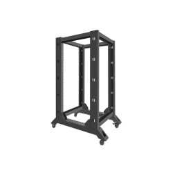 Rack deschis 19" 22U, 600x800, negru V2