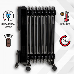 RADIATOR ULEI 9 ELEMENTI 2000W CR 7810 CAMRY - Img 3
