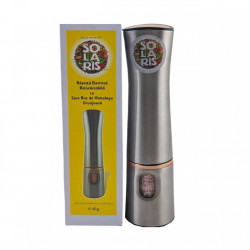 Rasnita electrica reincarcabila cu sare roz de himalaya grunjoasa 45gr solaris