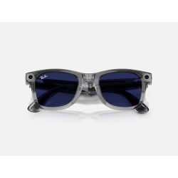 RayBan Meta ShTranspGrey/Sapph Tr Gen2 - Img 4