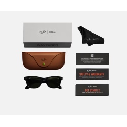 RayBan Meta Wayfarer Shiny BLACK/GREEN - Img 4
