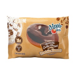 Redefine Foods Protein Donut Dippin' Dots Chocolate Chip Cookie Dough, Gogoasa Proteica Cu Aroma De Biscuiti Si Fulgi De Ciocolata, 61g