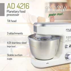 ROBOT BUCATARIE 1000W AD 4216 ADLER - Img 15