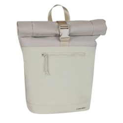 RUCSAC NEW REBELS BRUCE-BRUCE NEW YORK ROLLTOP, DIMENSIUNI 30/12/43 CM, CULOARE BEJ