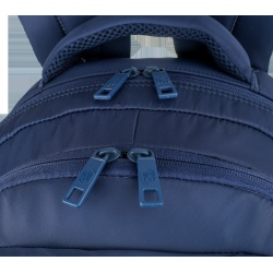 RUCSAC OXFORD BICOLOR 2 COMPARTIMENTE 44X32X18CM ALBASTRU INCHIS