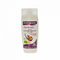 Sampon contra matretii si caderii parului cu 11 plante favibeauty 200ml favisan