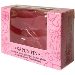 SAPUN FIN CU SHEA&GLICERINA&CATINA&ROZE 50G