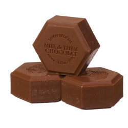 Sapun vegetal hexagonal cu ciocolata si unt de cacao 100gr apidava